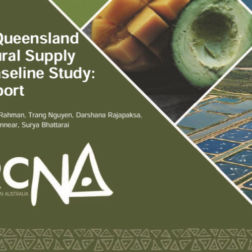 Central Queensland agricultural supply chain baseline study: Final report