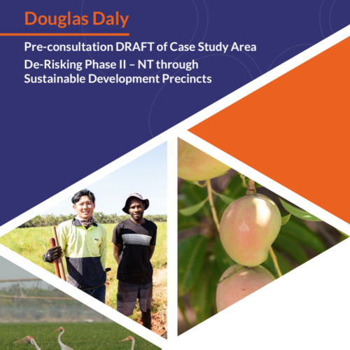 Case study : Douglas Daly pre- consultation draft