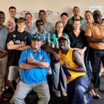 Fishing mentor program participants