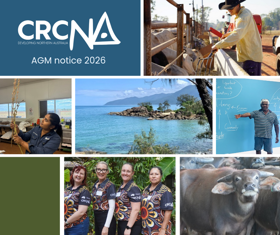 AGM notice with CRCNA project images